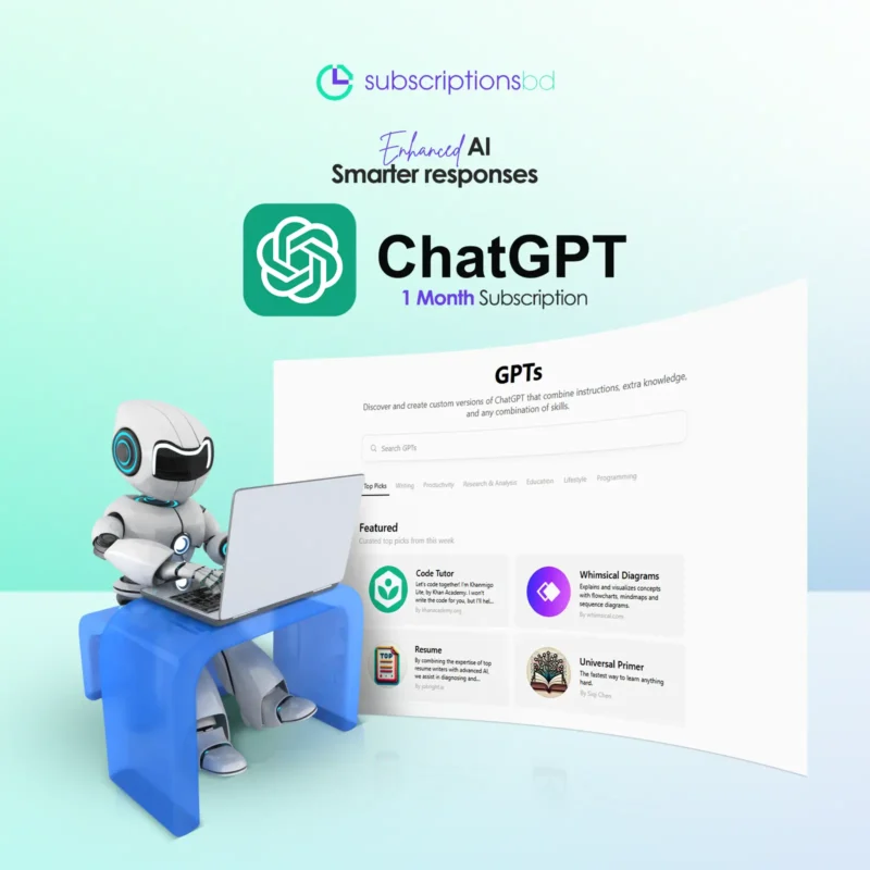 ChatGPT Plus 1 Month Subscription