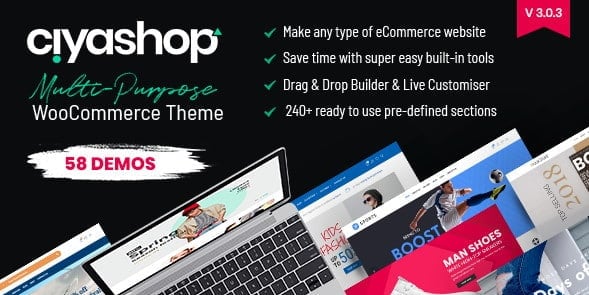 CiyaShop WooCommerce Theme 4.15.0 - Responsive Multi-Purpose WordPress Theme - GPLPlus