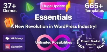 Essentials WordPress Theme 3.2.13 - Multipurpose Theme - GPLPlus