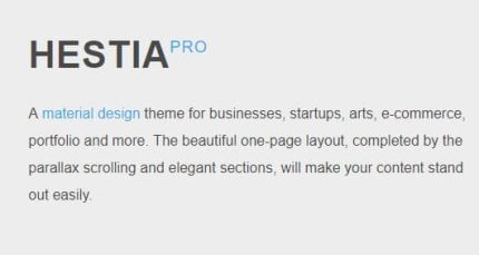 Hestia Pro 3.1.1 - ThemeIsle WordPress Theme - GPLPlus