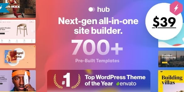 Hub WordPress Theme 5.0.7 - Responsive Multi-Purpose Theme - GPLPlus