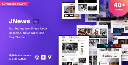 JNews – WordPress Newspaper Magazine Blog AMP Theme 11.6.7 - GPLPlus