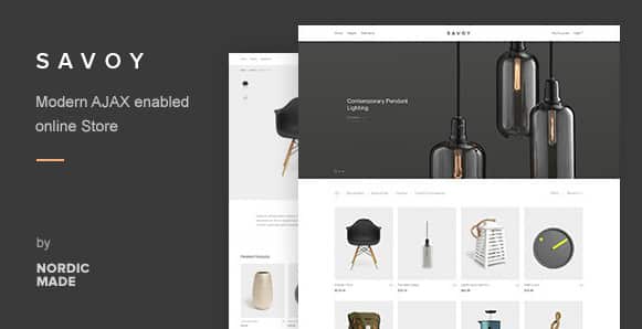 Savoy WordPress Theme 3.0.3 - Minimalist AJAX WooCommerce Theme - GPLPlus