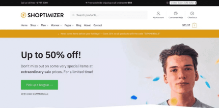 Shoptimizer - Optimize your WooCommerce store 2.8.5 - GPLPlus