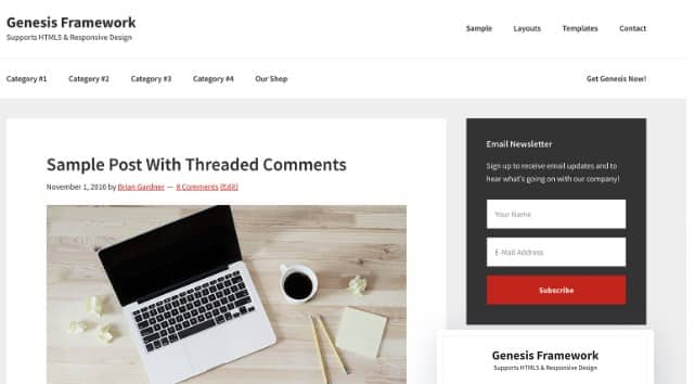 StudioPress Genesis Framework Theme 3.4.0 - GPLPlus