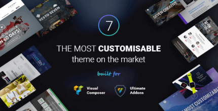 The7 WordPress Theme – Responsive Multi-Purpose Theme 12.4.0.1 - GPLPlus
