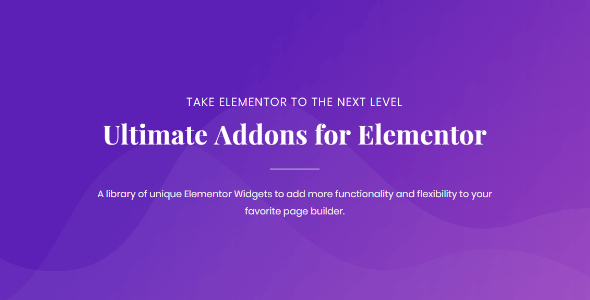 Ultimate Addons for Elementor 1.38.3 - GPLPlus